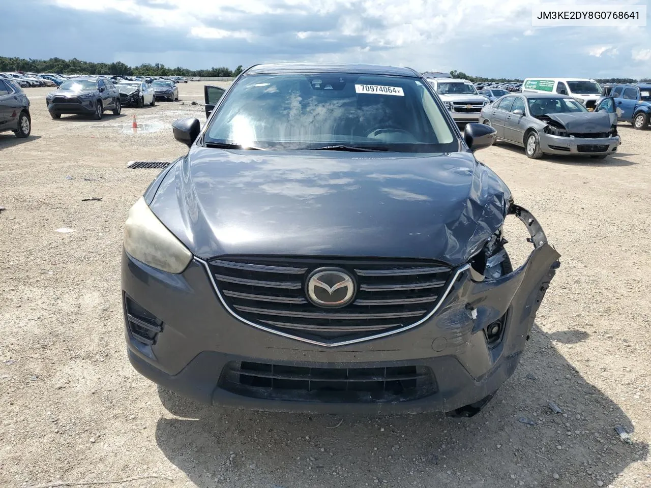 2016 Mazda Cx-5 Gt VIN: JM3KE2DY8G0768641 Lot: 70974064