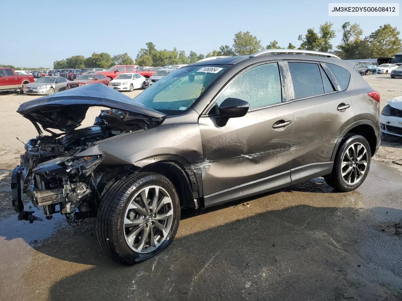 2016 Mazda Cx-5 Gt VIN: JM3KE2DY5G0608412 Lot: 71060654