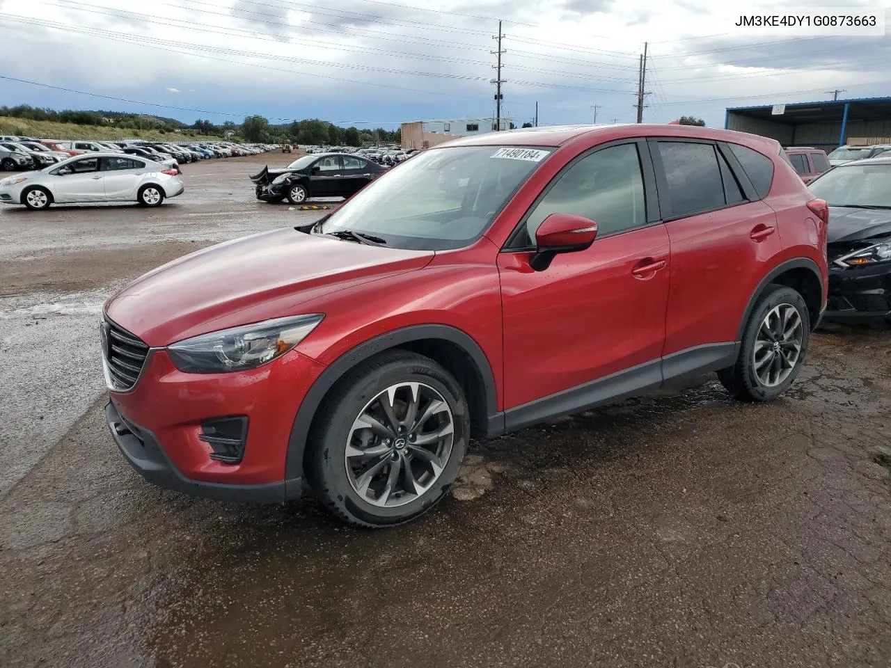 2016 Mazda Cx-5 Gt VIN: JM3KE4DY1G0873663 Lot: 71490184