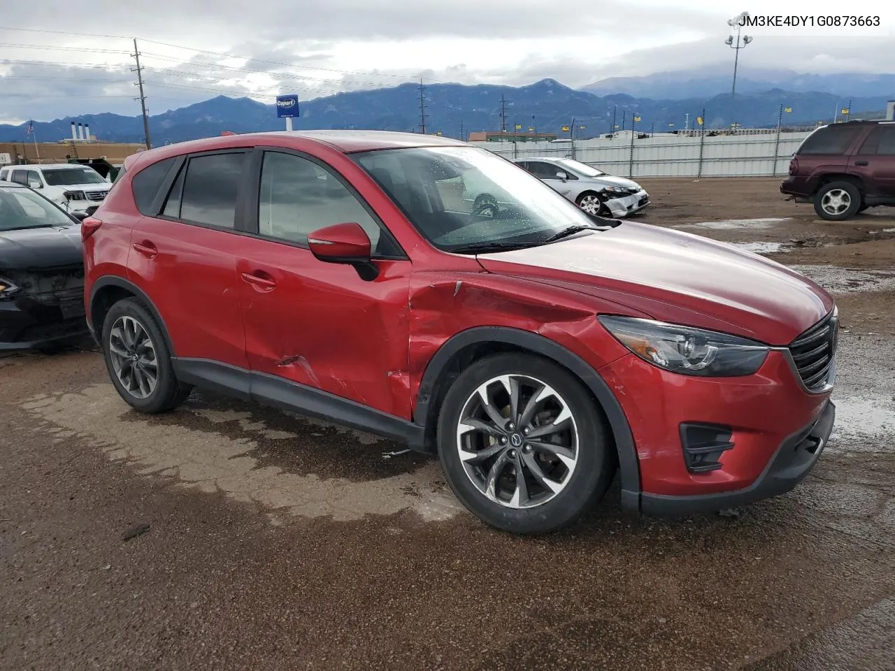 2016 Mazda Cx-5 Gt VIN: JM3KE4DY1G0873663 Lot: 71490184