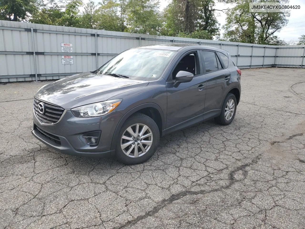 2016 Mazda Cx-5 Touring VIN: JM3KE4CYXG0804620 Lot: 72153094