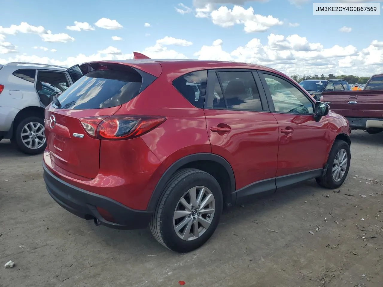 2016 Mazda Cx-5 Touring VIN: JM3KE2CY4G0867569 Lot: 72156154