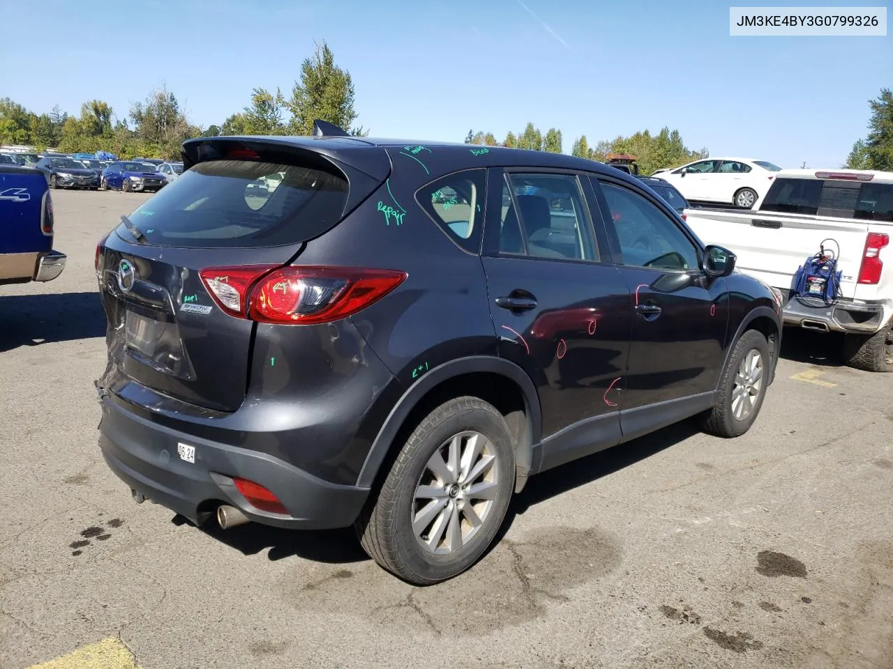 2016 Mazda Cx-5 Sport VIN: JM3KE4BY3G0799326 Lot: 72234474