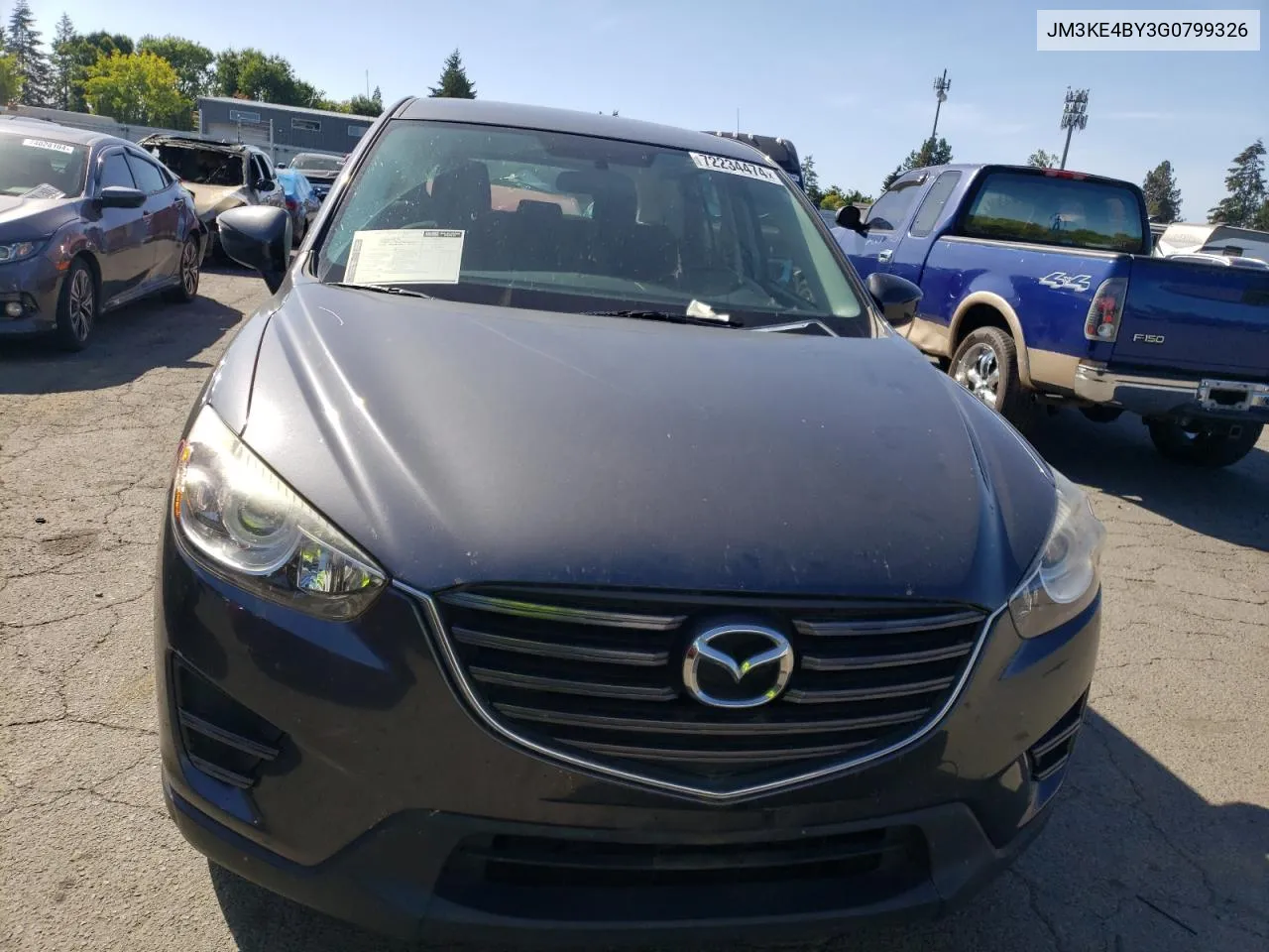 2016 Mazda Cx-5 Sport VIN: JM3KE4BY3G0799326 Lot: 72234474