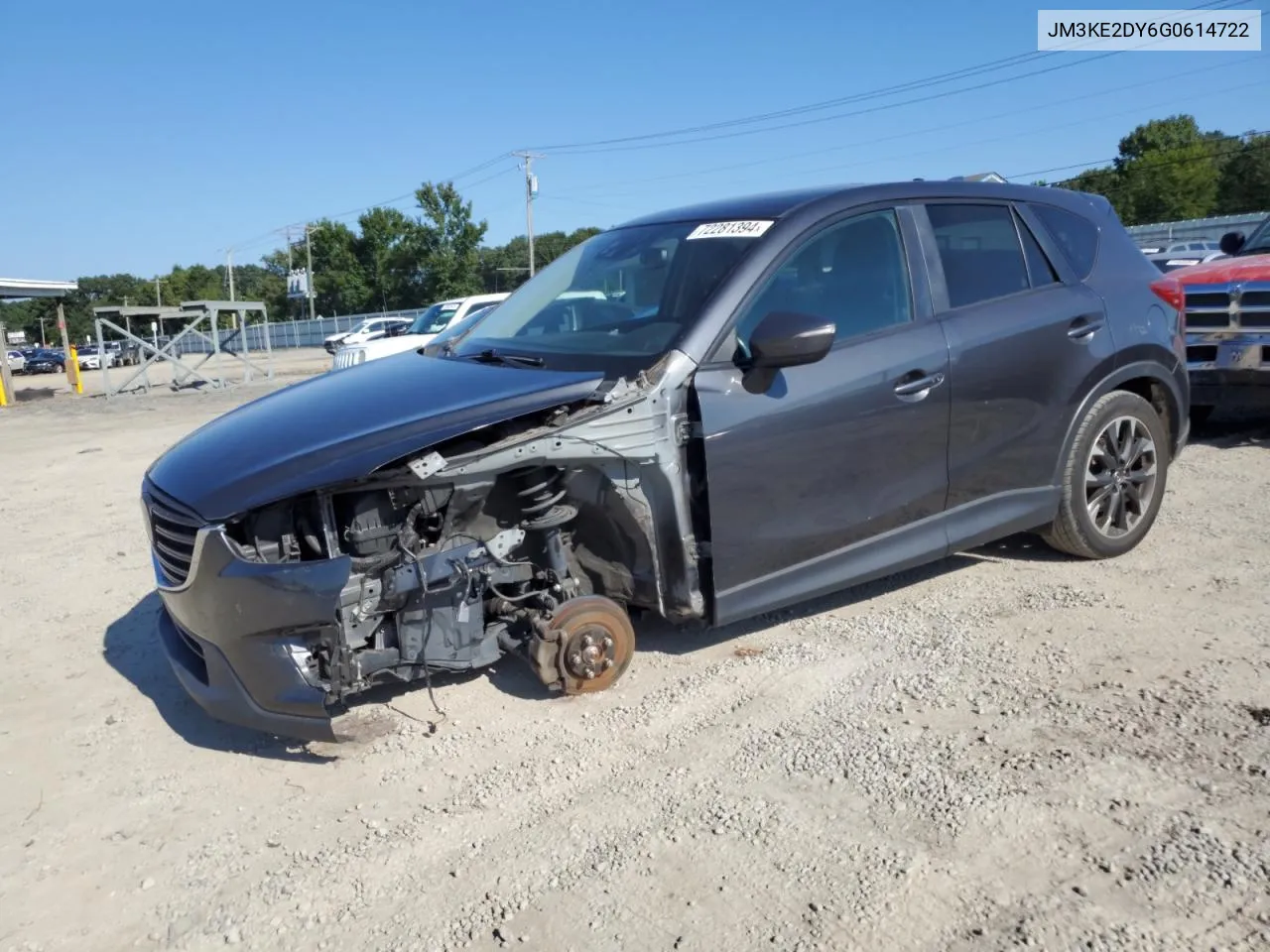 2016 Mazda Cx-5 Gt VIN: JM3KE2DY6G0614722 Lot: 72281394