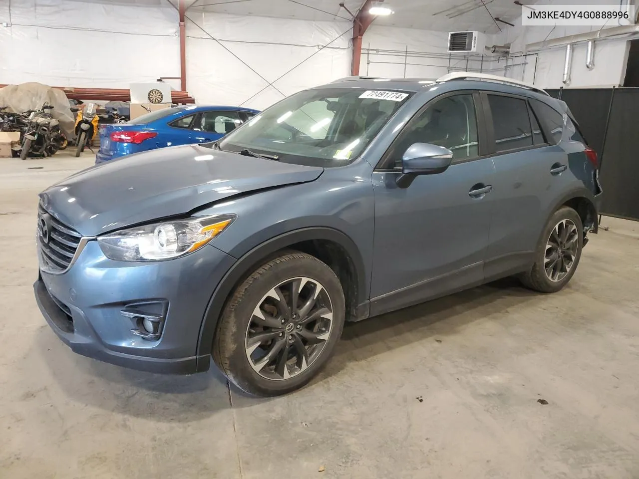 2016 Mazda Cx-5 Gt VIN: JM3KE4DY4G0888996 Lot: 72491774