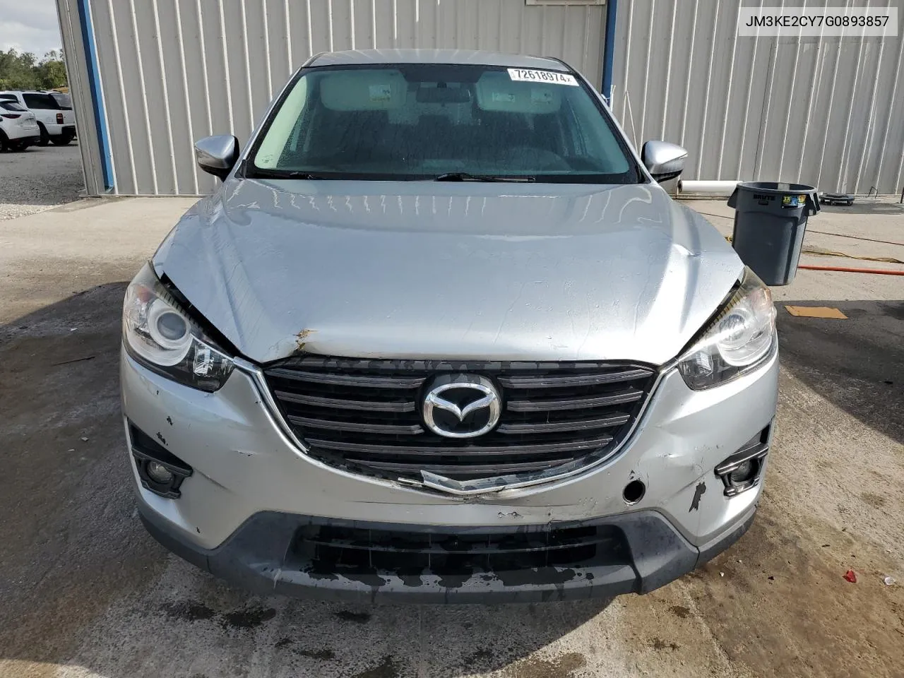 2016 Mazda Cx-5 Touring VIN: JM3KE2CY7G0893857 Lot: 72618974