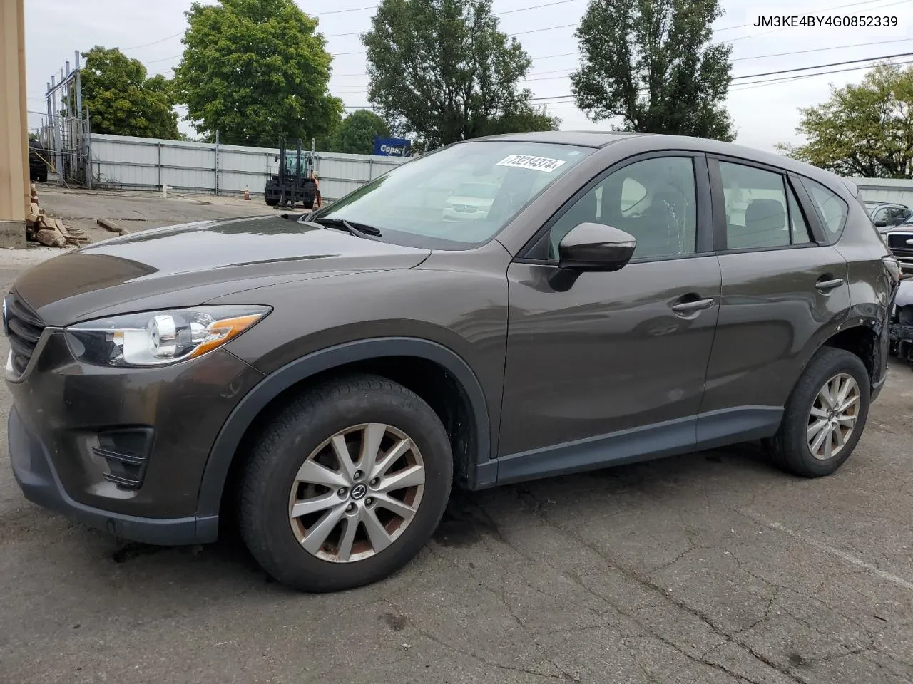 2016 Mazda Cx-5 Sport VIN: JM3KE4BY4G0852339 Lot: 73214374