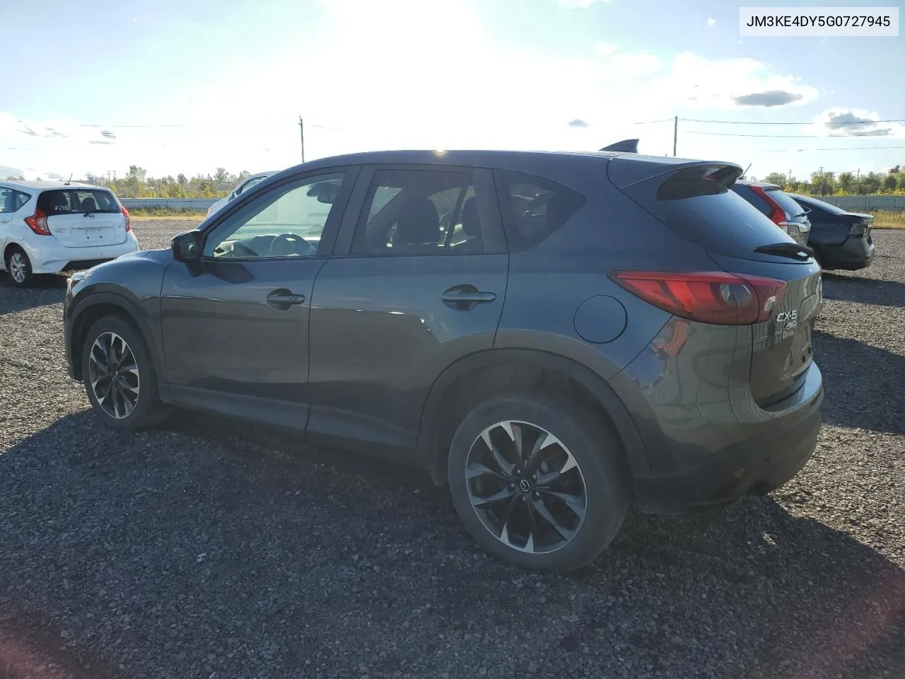 JM3KE4DY5G0727945 2016 Mazda Cx-5 Gt