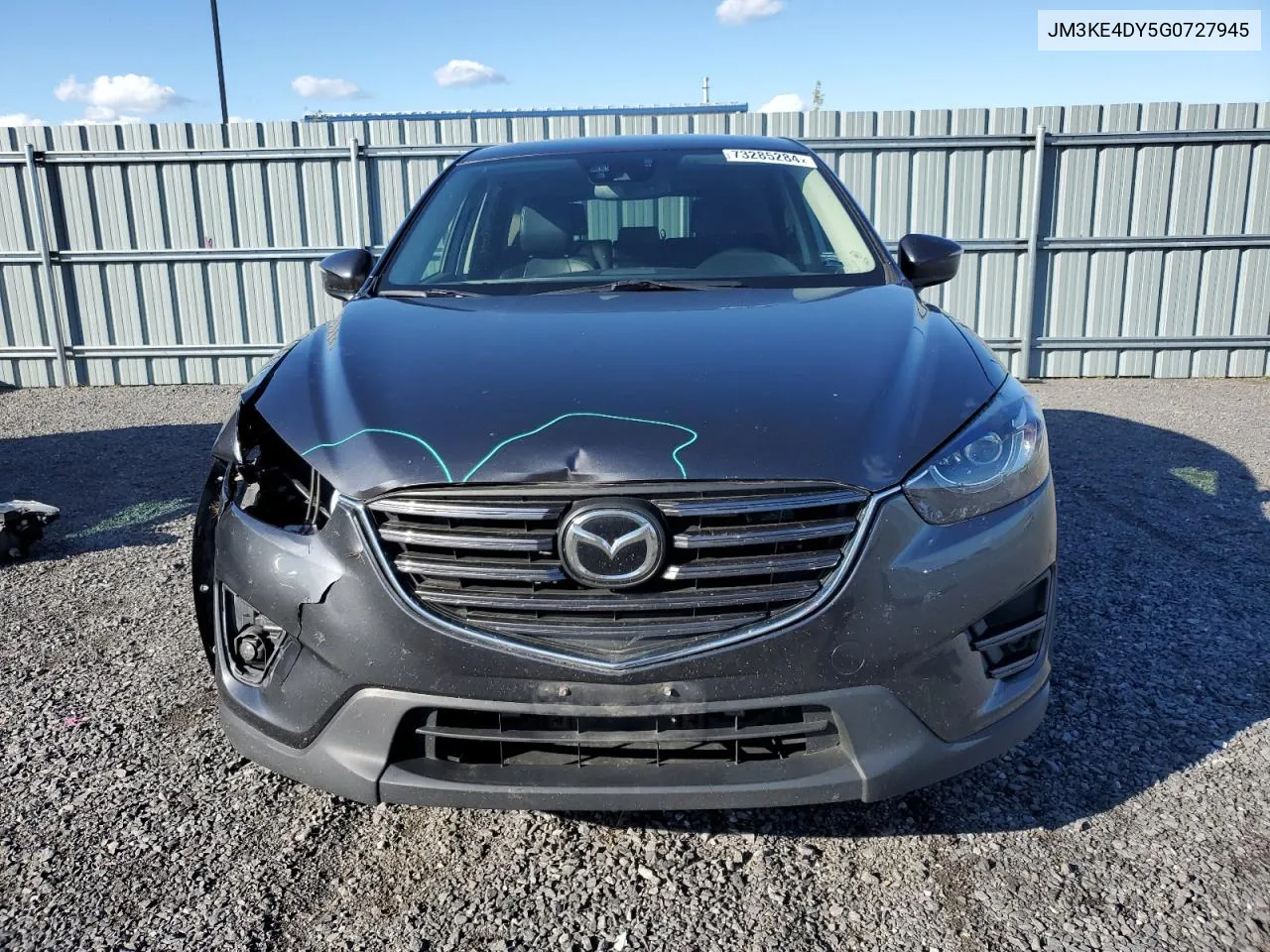 JM3KE4DY5G0727945 2016 Mazda Cx-5 Gt