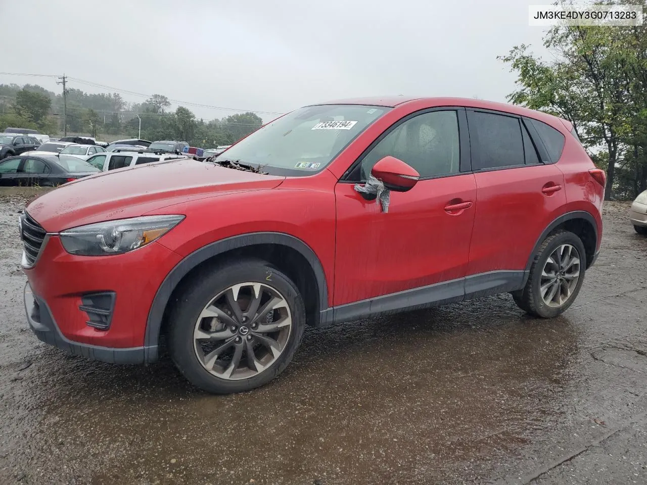 2016 Mazda Cx-5 Gt VIN: JM3KE4DY3G0713283 Lot: 73346194