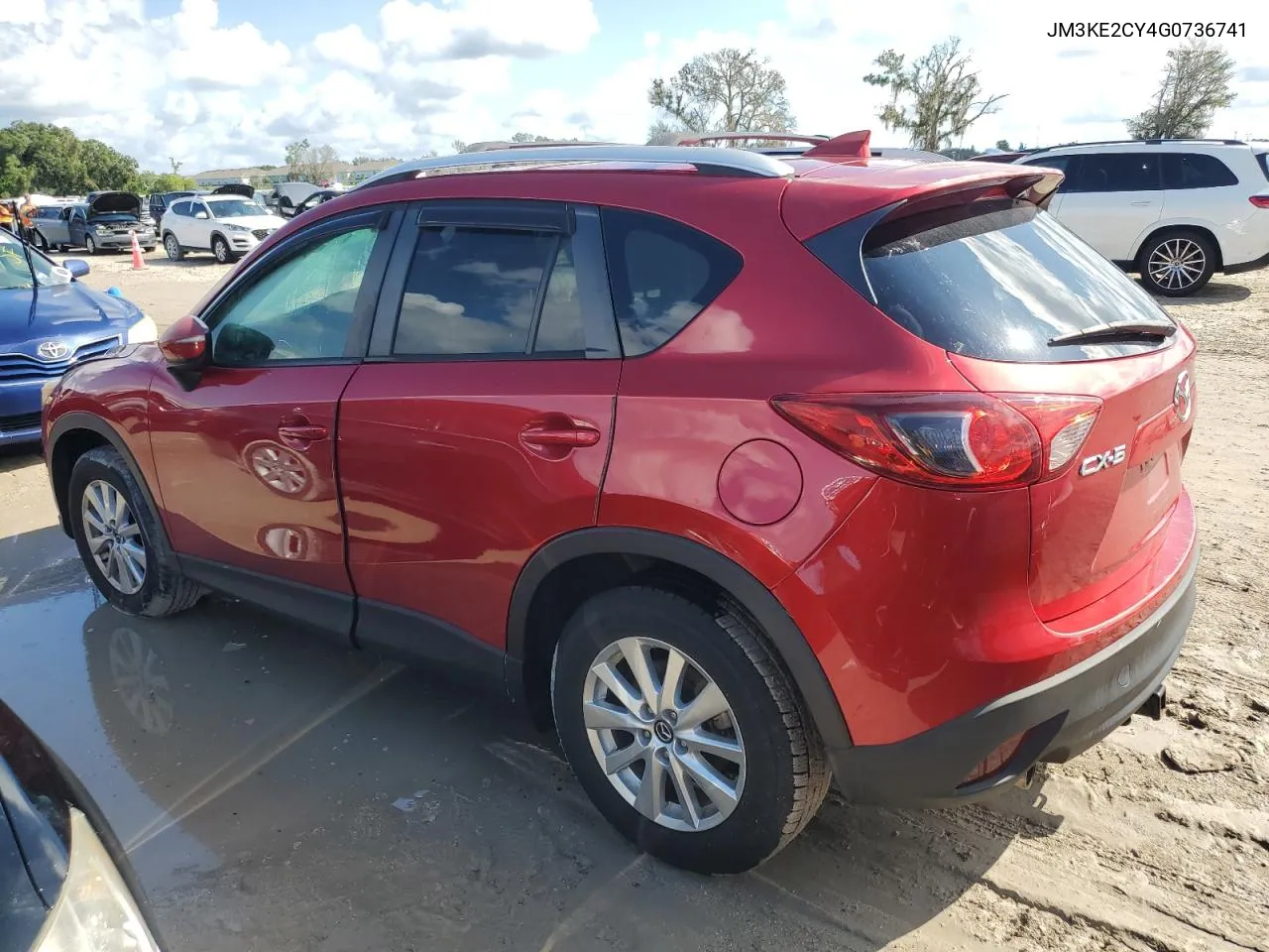 2016 Mazda Cx-5 Touring VIN: JM3KE2CY4G0736741 Lot: 73701894