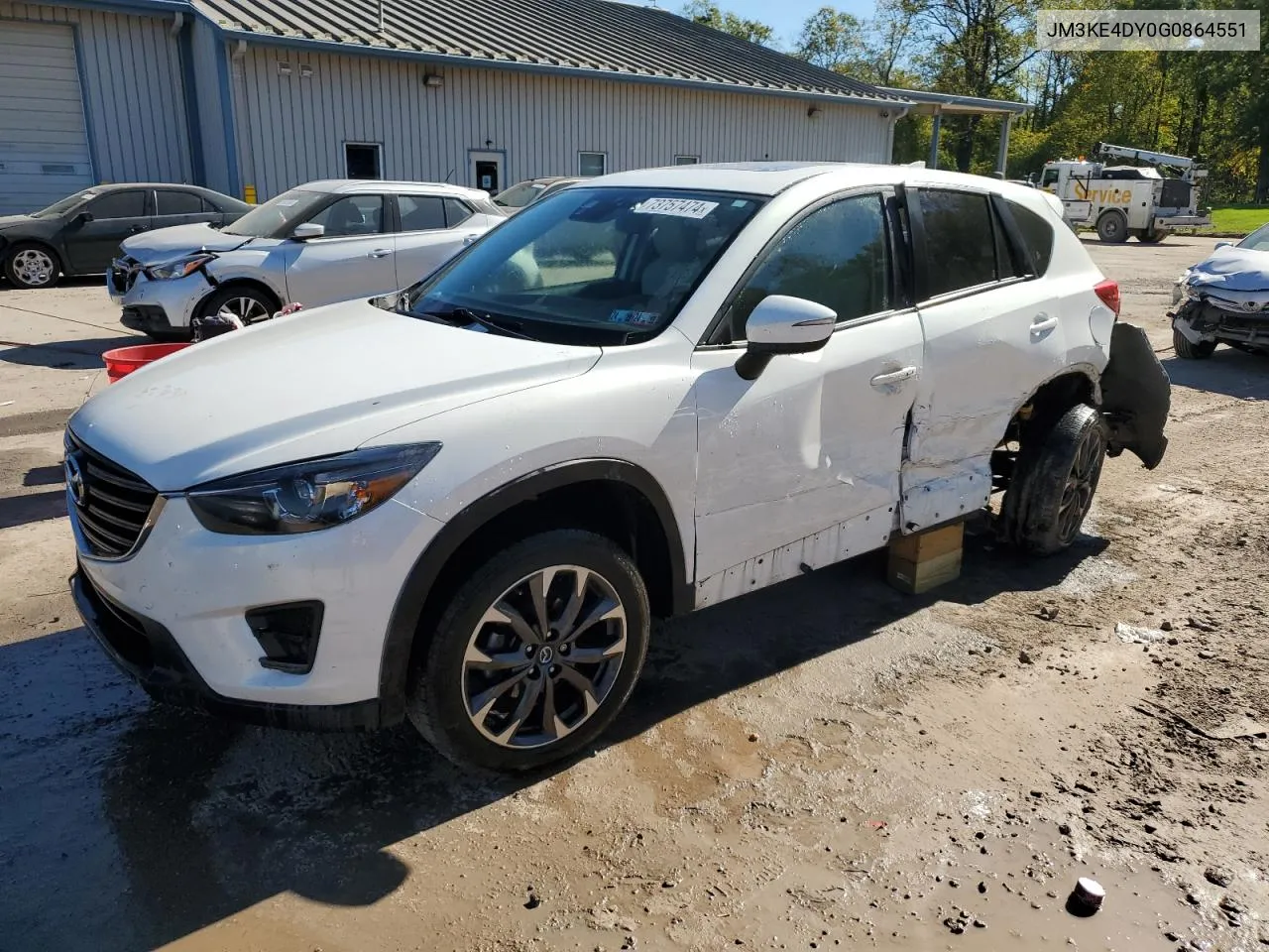 JM3KE4DY0G0864551 2016 Mazda Cx-5 Gt