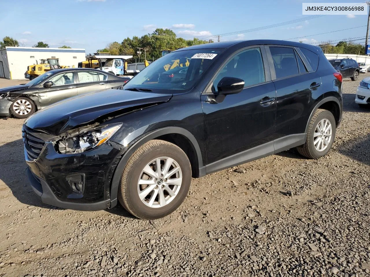 2016 Mazda Cx-5 Touring VIN: JM3KE4CY3G0866988 Lot: 74017264