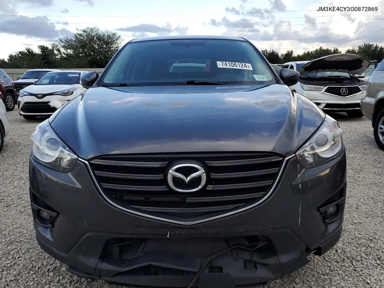 2016 Mazda Cx-5 Touring VIN: JM3KE4CY3G0872869 Lot: 74106124