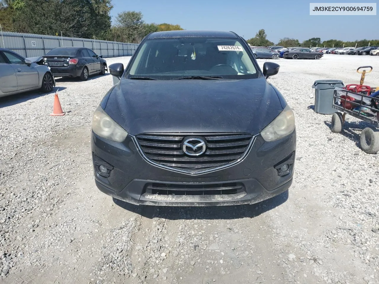 2016 Mazda Cx-5 Touring VIN: JM3KE2CY9G0694759 Lot: 74262074