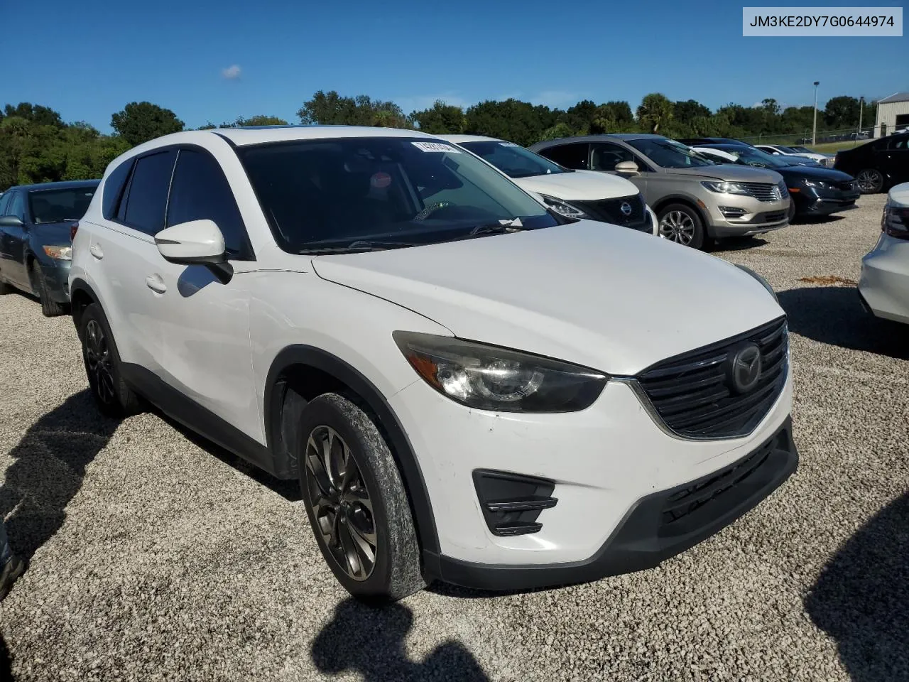 2016 Mazda Cx-5 Gt VIN: JM3KE2DY7G0644974 Lot: 74281434