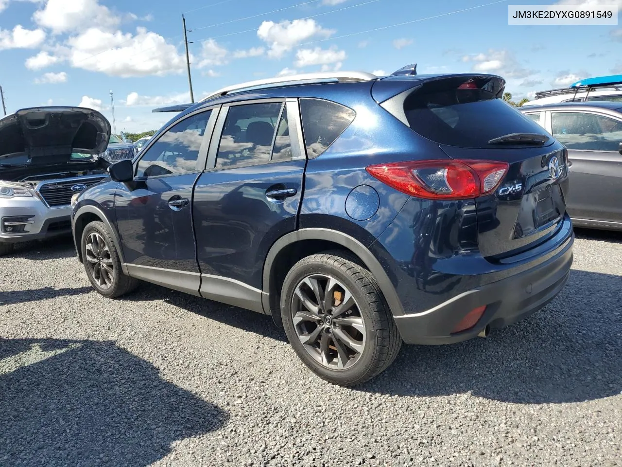 2016 Mazda Cx-5 Gt VIN: JM3KE2DYXG0891549 Lot: 74362084