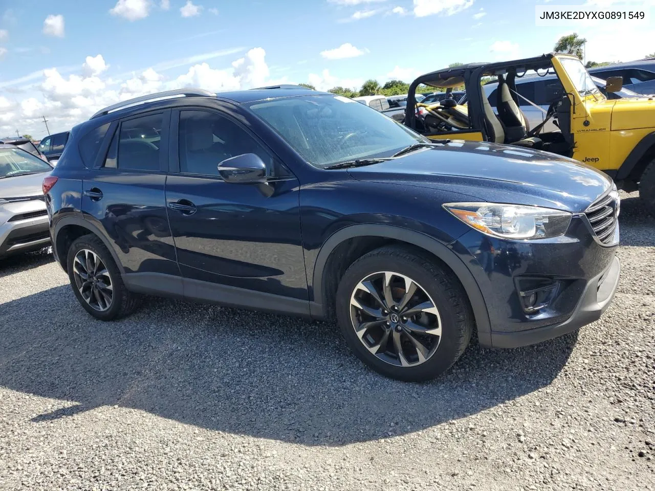 2016 Mazda Cx-5 Gt VIN: JM3KE2DYXG0891549 Lot: 74362084