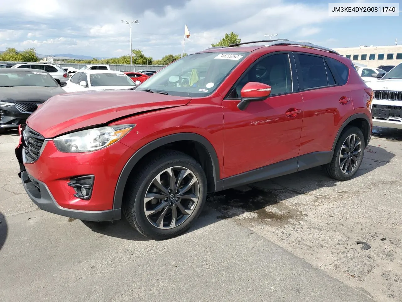 JM3KE4DY2G0811740 2016 Mazda Cx-5 Gt