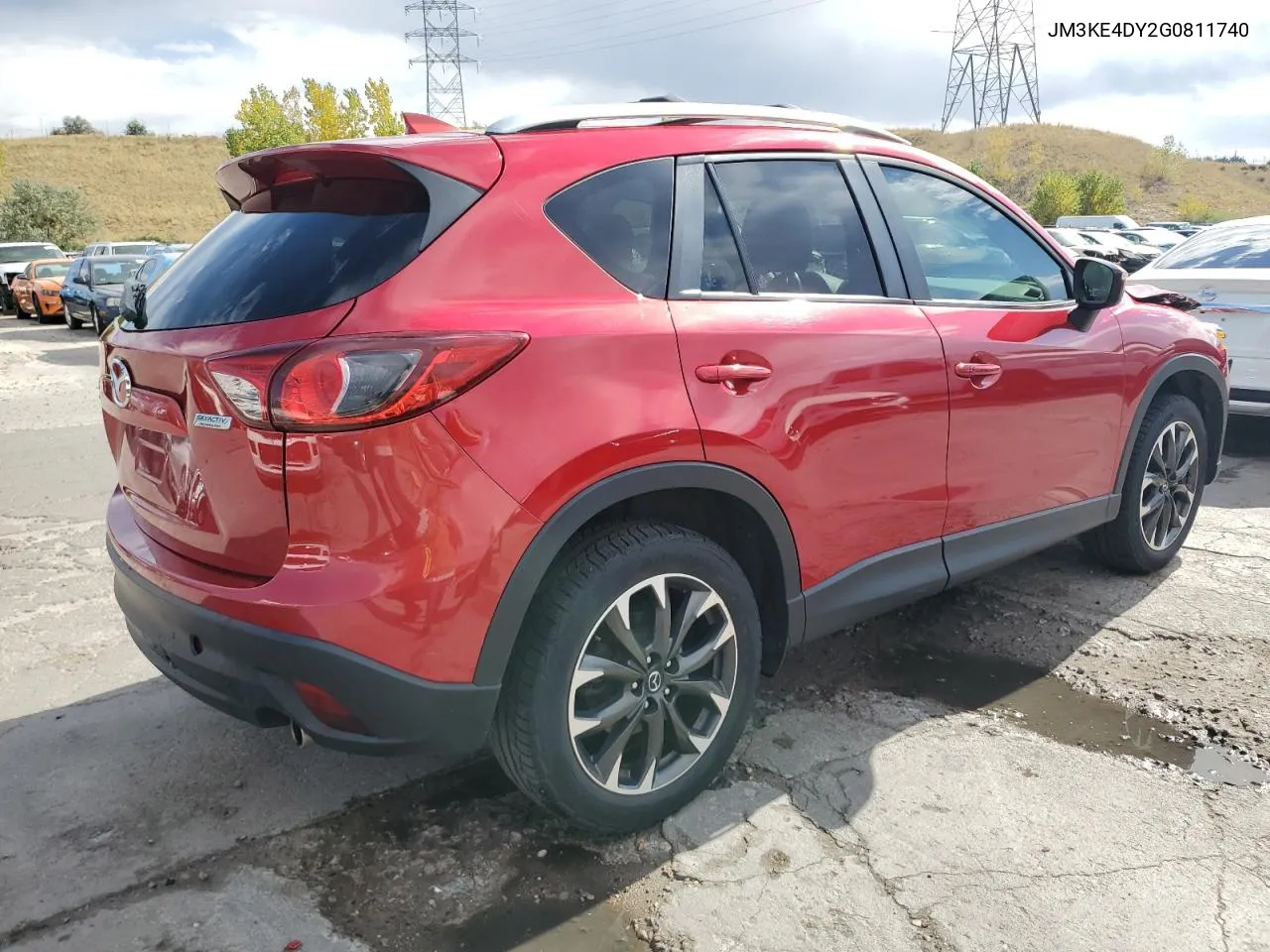 2016 Mazda Cx-5 Gt VIN: JM3KE4DY2G0811740 Lot: 74622864