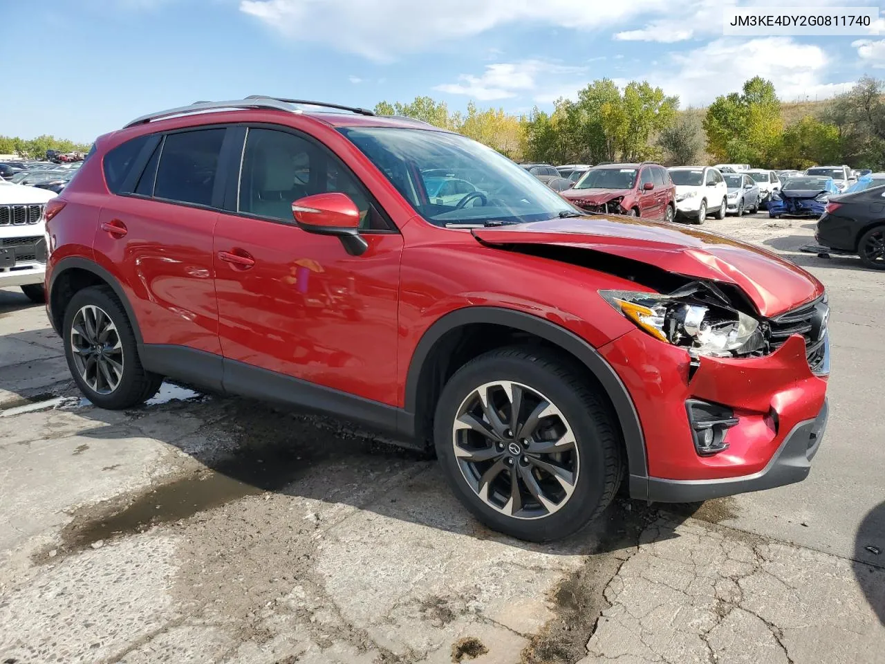 JM3KE4DY2G0811740 2016 Mazda Cx-5 Gt