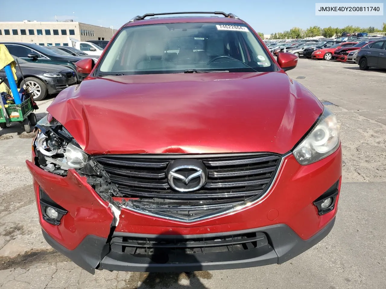 2016 Mazda Cx-5 Gt VIN: JM3KE4DY2G0811740 Lot: 74622864