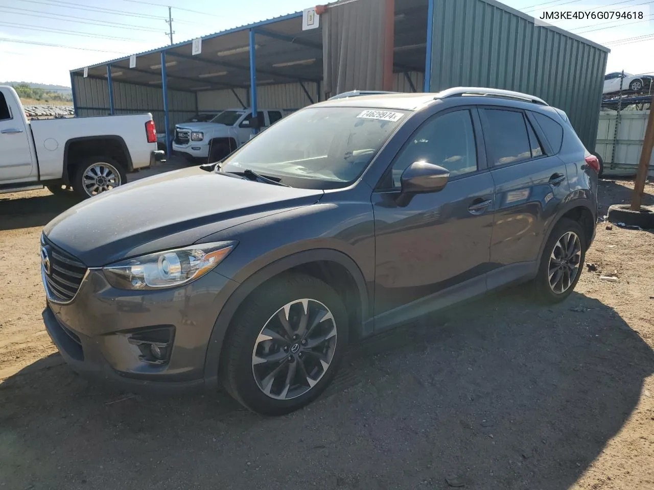 2016 Mazda Cx-5 Gt VIN: JM3KE4DY6G0794618 Lot: 74629974