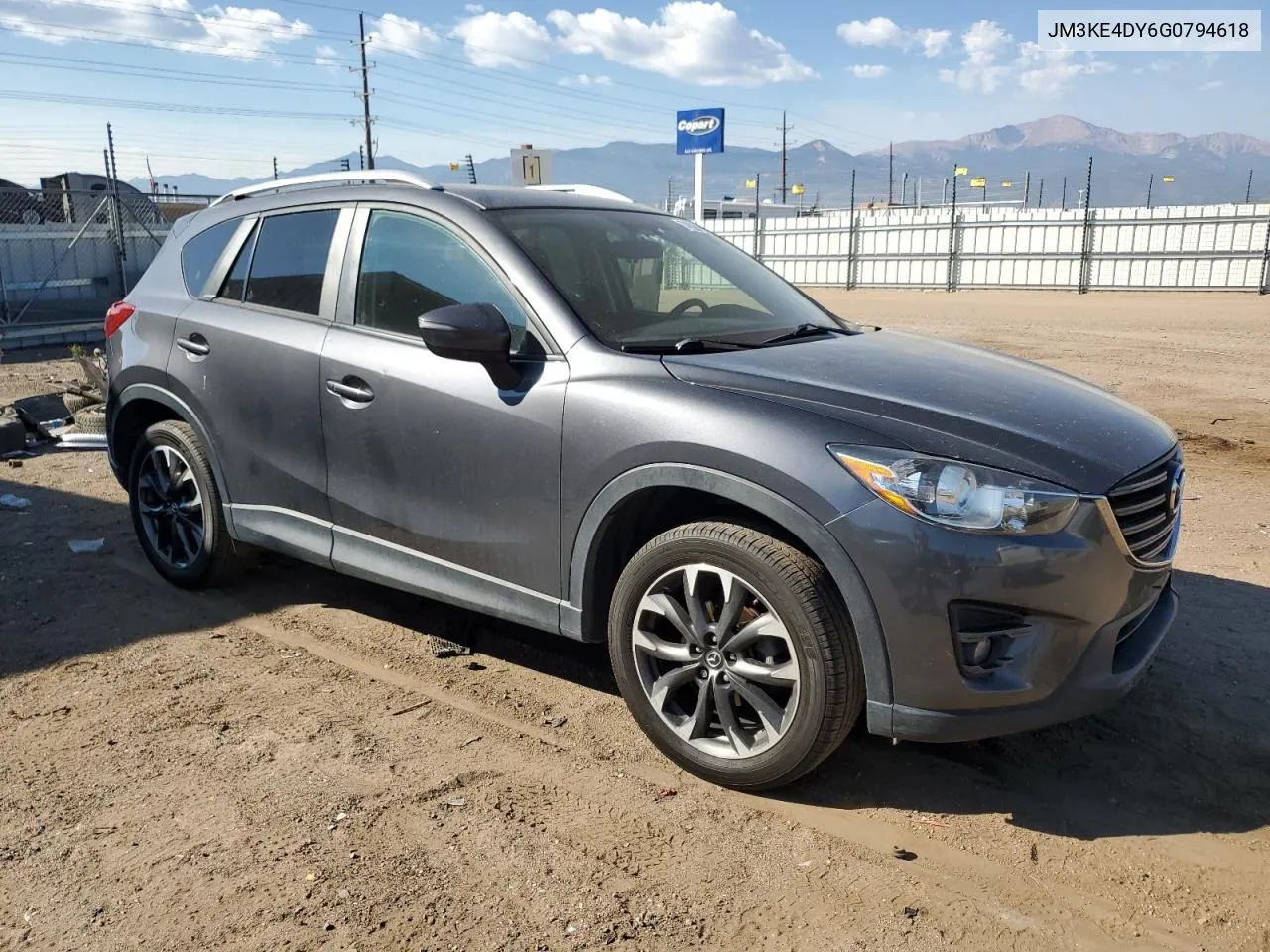 2016 Mazda Cx-5 Gt VIN: JM3KE4DY6G0794618 Lot: 74629974