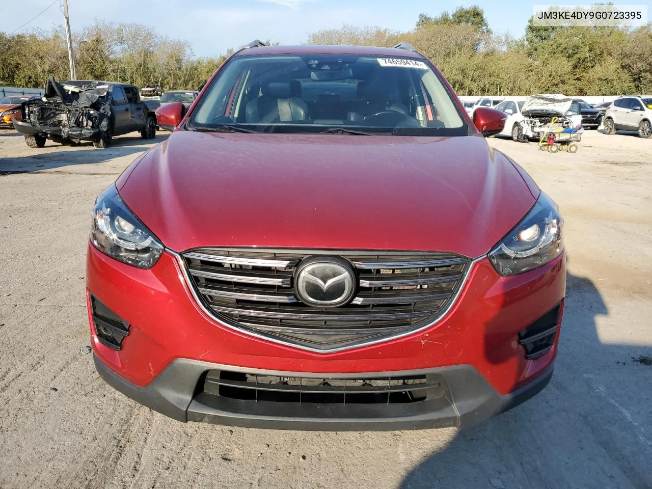 2016 Mazda Cx-5 Gt VIN: JM3KE4DY9G0723395 Lot: 74659414