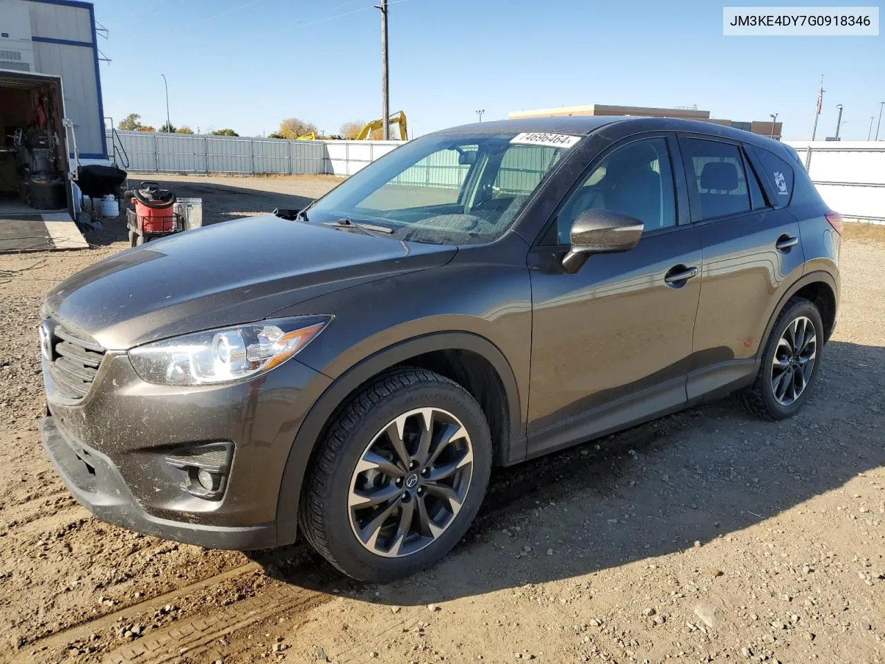 2016 Mazda Cx-5 Gt VIN: JM3KE4DY7G0918346 Lot: 74696464