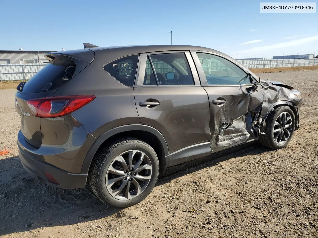 2016 Mazda Cx-5 Gt VIN: JM3KE4DY7G0918346 Lot: 74696464