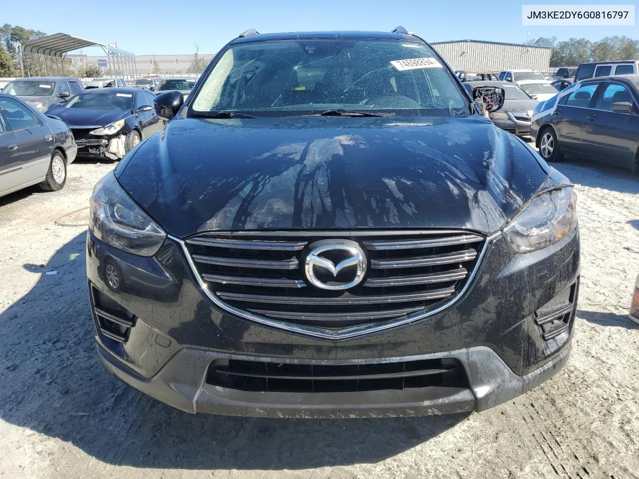 2016 Mazda Cx-5 Gt VIN: JM3KE2DY6G0816797 Lot: 74698894