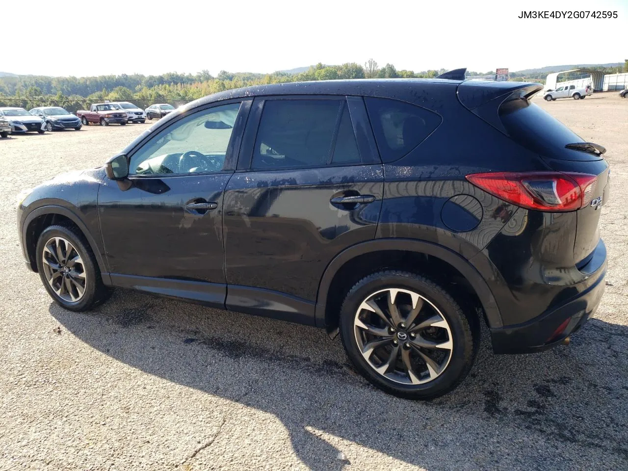 2016 Mazda Cx-5 Gt VIN: JM3KE4DY2G0742595 Lot: 74703944