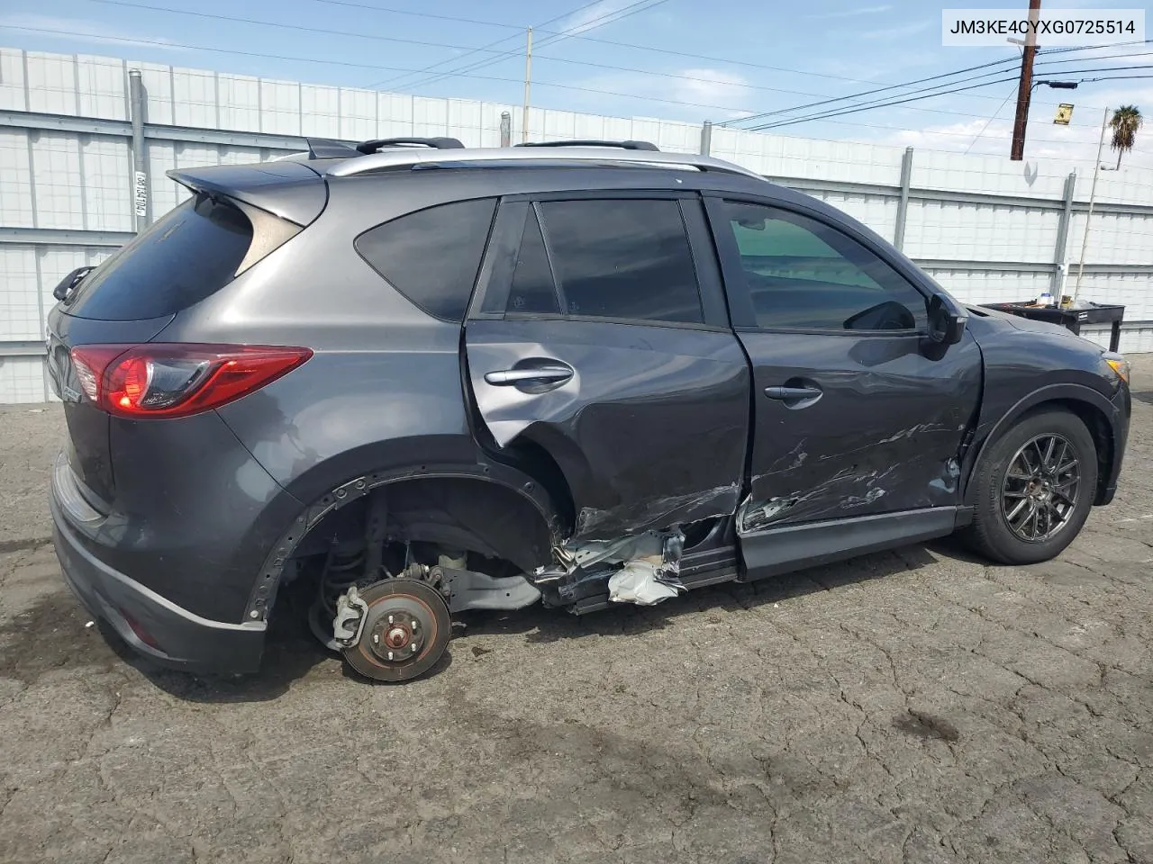 2016 Mazda Cx-5 Touring VIN: JM3KE4CYXG0725514 Lot: 74996374