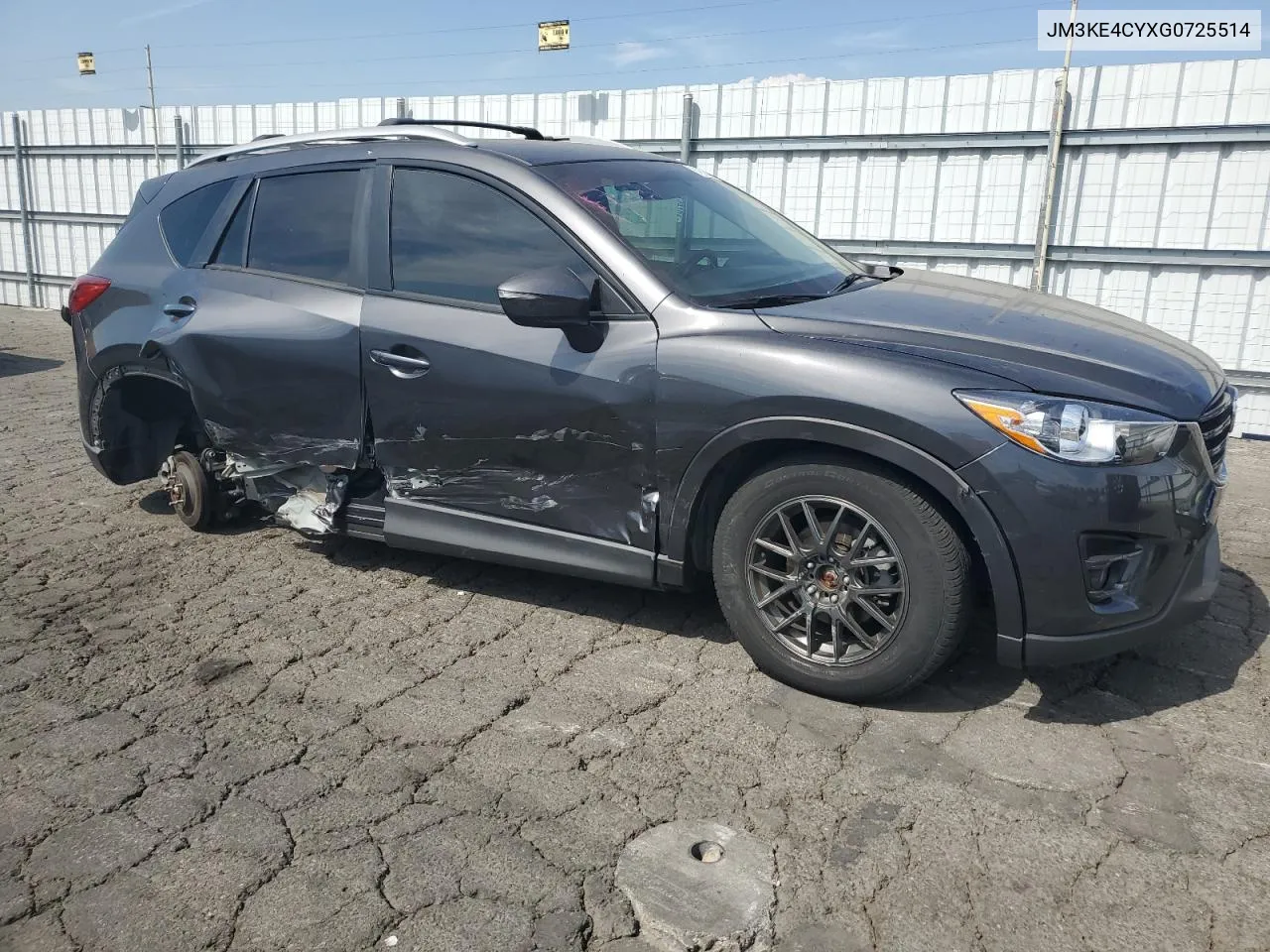 JM3KE4CYXG0725514 2016 Mazda Cx-5 Touring