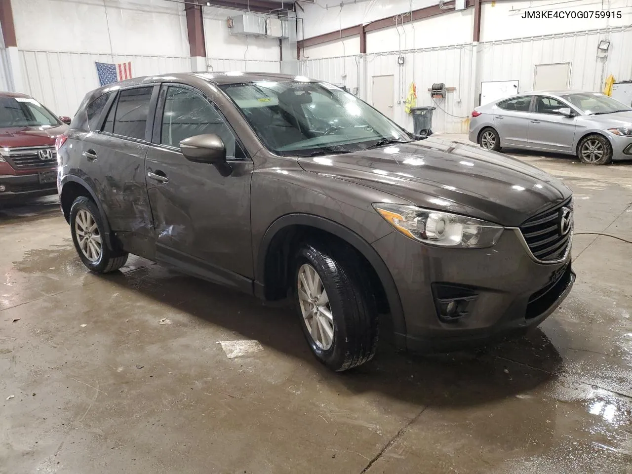 2016 Mazda Cx-5 Touring VIN: JM3KE4CY0G0759915 Lot: 75056354