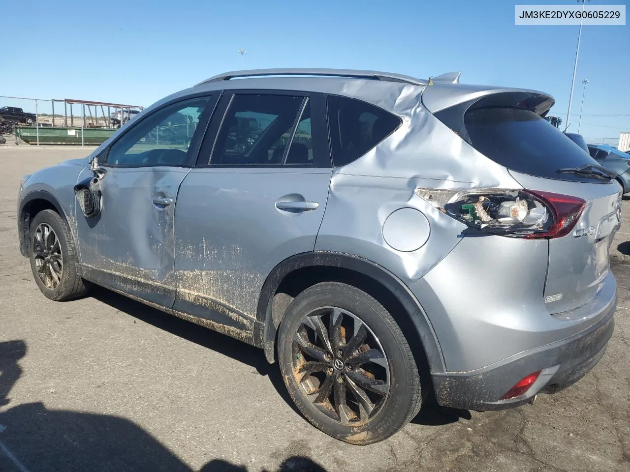 2016 Mazda Cx-5 Gt VIN: JM3KE2DYXG0605229 Lot: 75076864