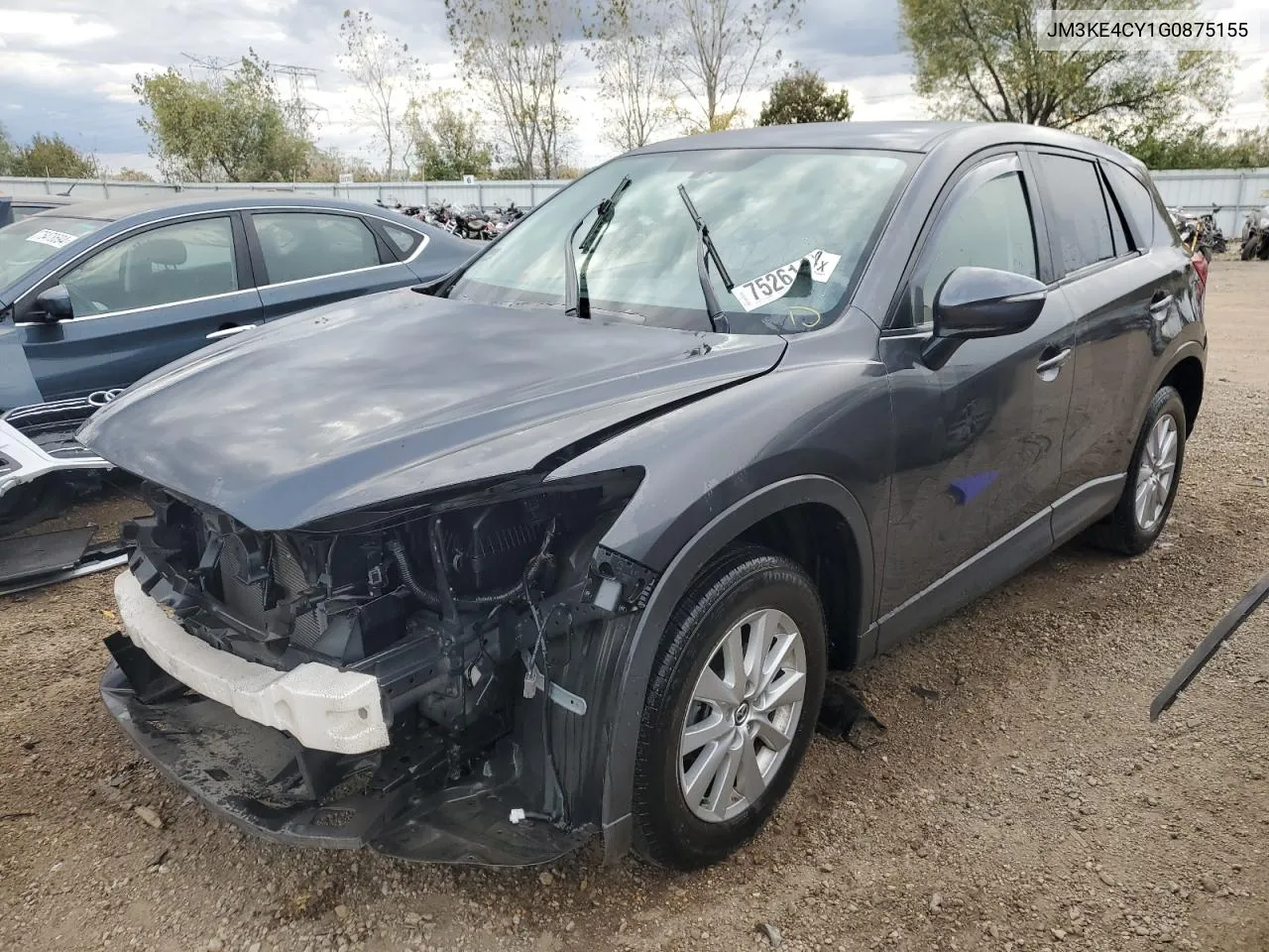 2016 Mazda Cx-5 Touring VIN: JM3KE4CY1G0875155 Lot: 75261424