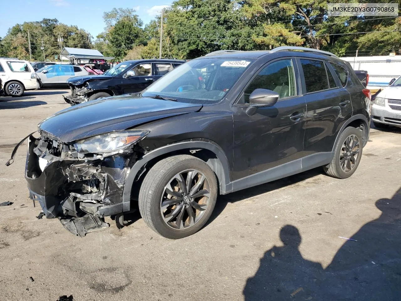 2016 Mazda Cx-5 Gt VIN: JM3KE2DY3G0790868 Lot: 75439544