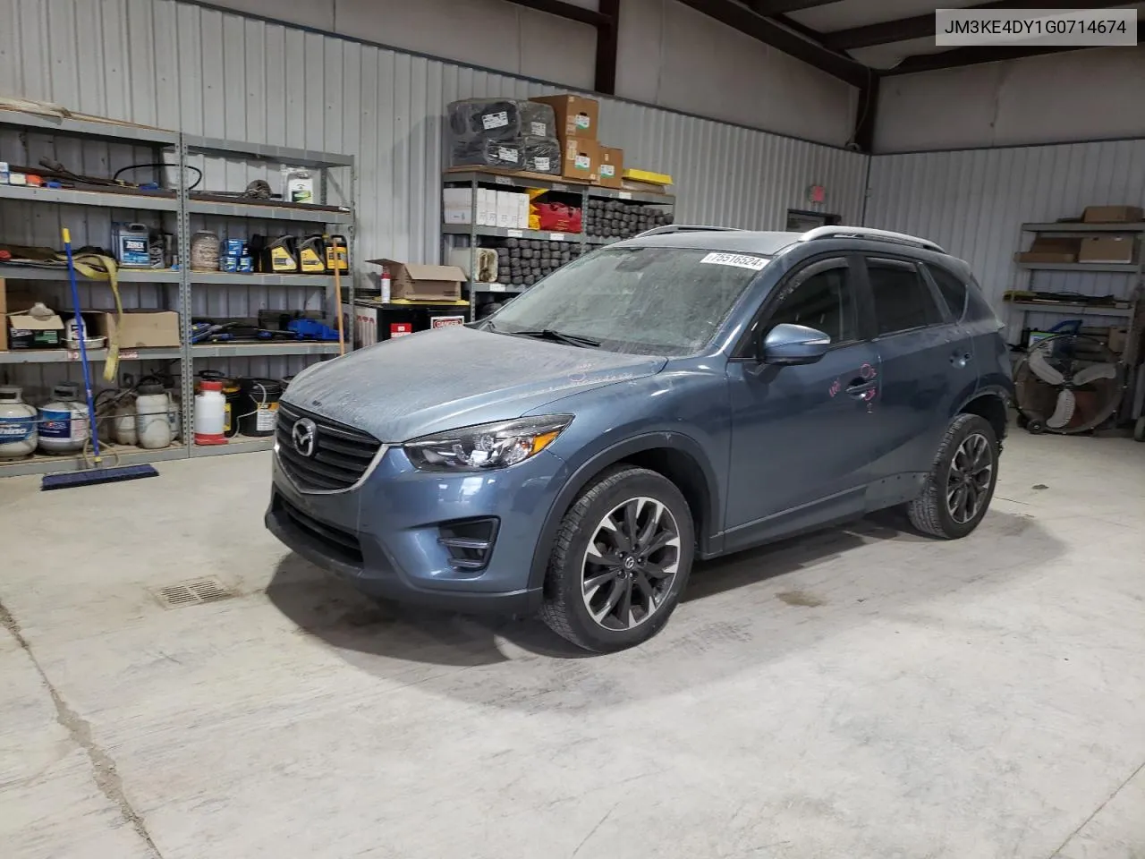 2016 Mazda Cx-5 Gt VIN: JM3KE4DY1G0714674 Lot: 75516524