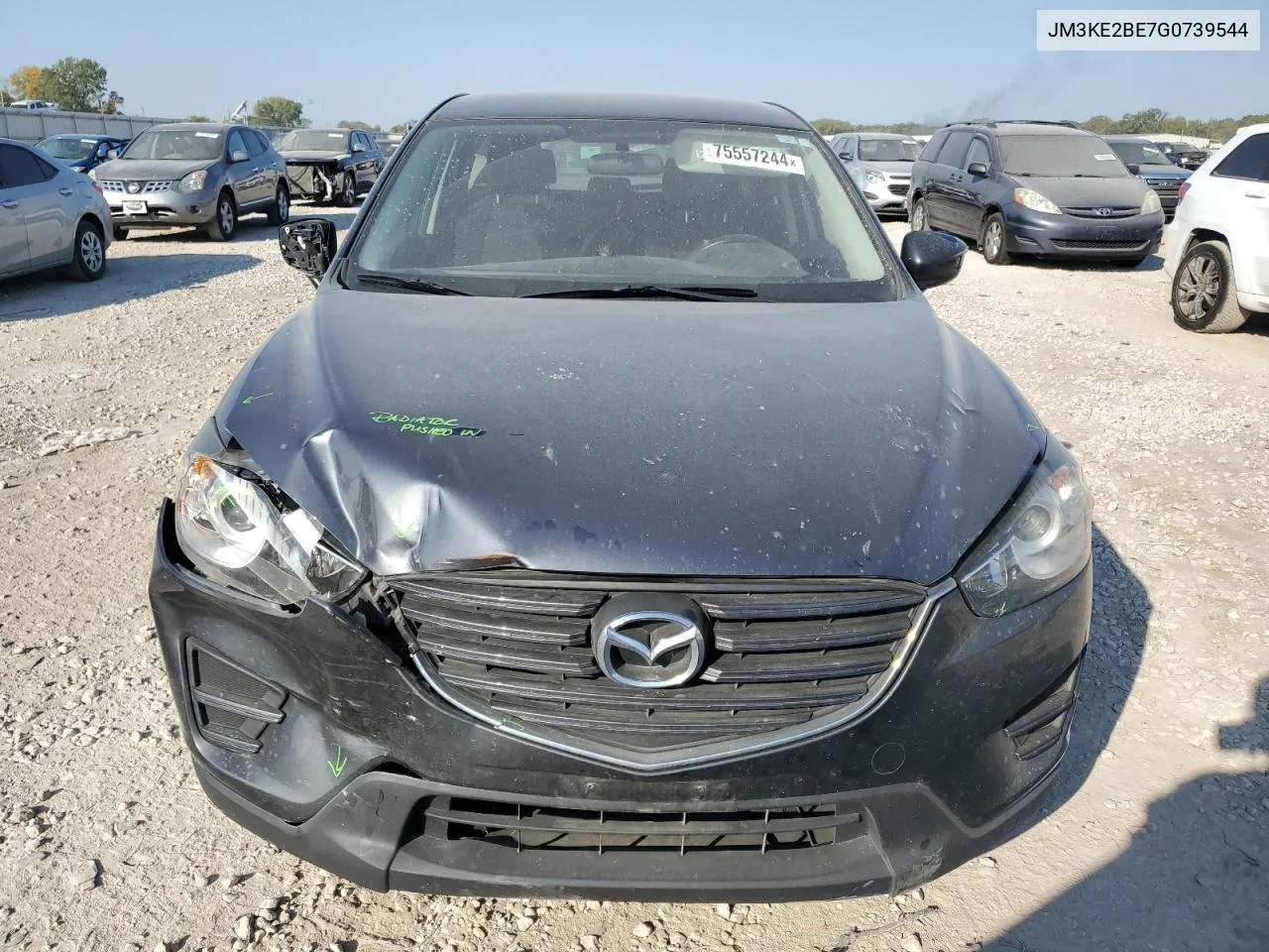 2016 Mazda Cx-5 Sport VIN: JM3KE2BE7G0739544 Lot: 75557244