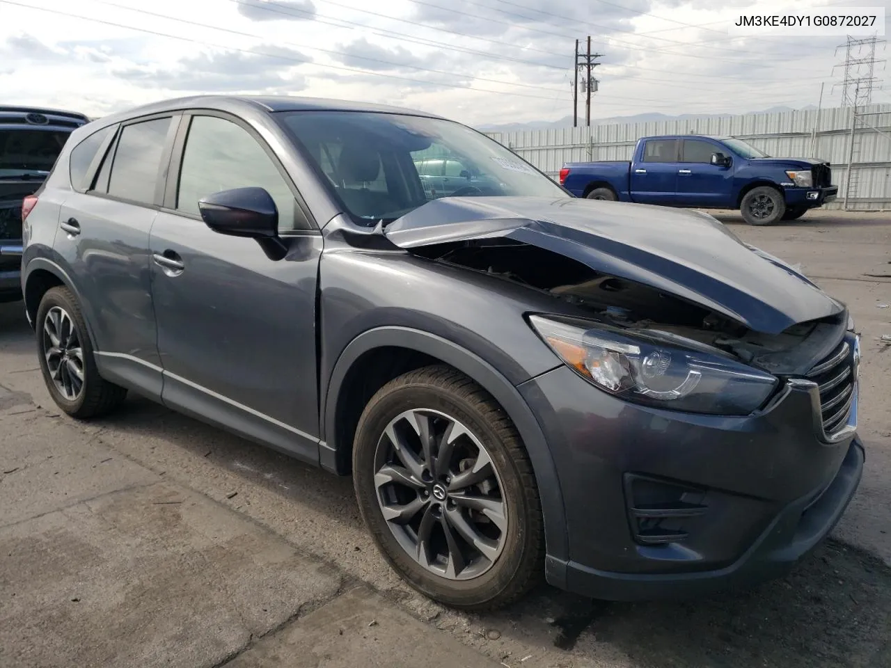 2016 Mazda Cx-5 Gt VIN: JM3KE4DY1G0872027 Lot: 75590794