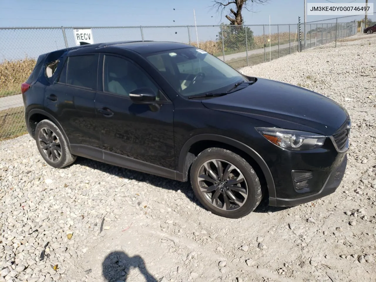 2016 Mazda Cx-5 Gt VIN: JM3KE4DY0G0746497 Lot: 75638484