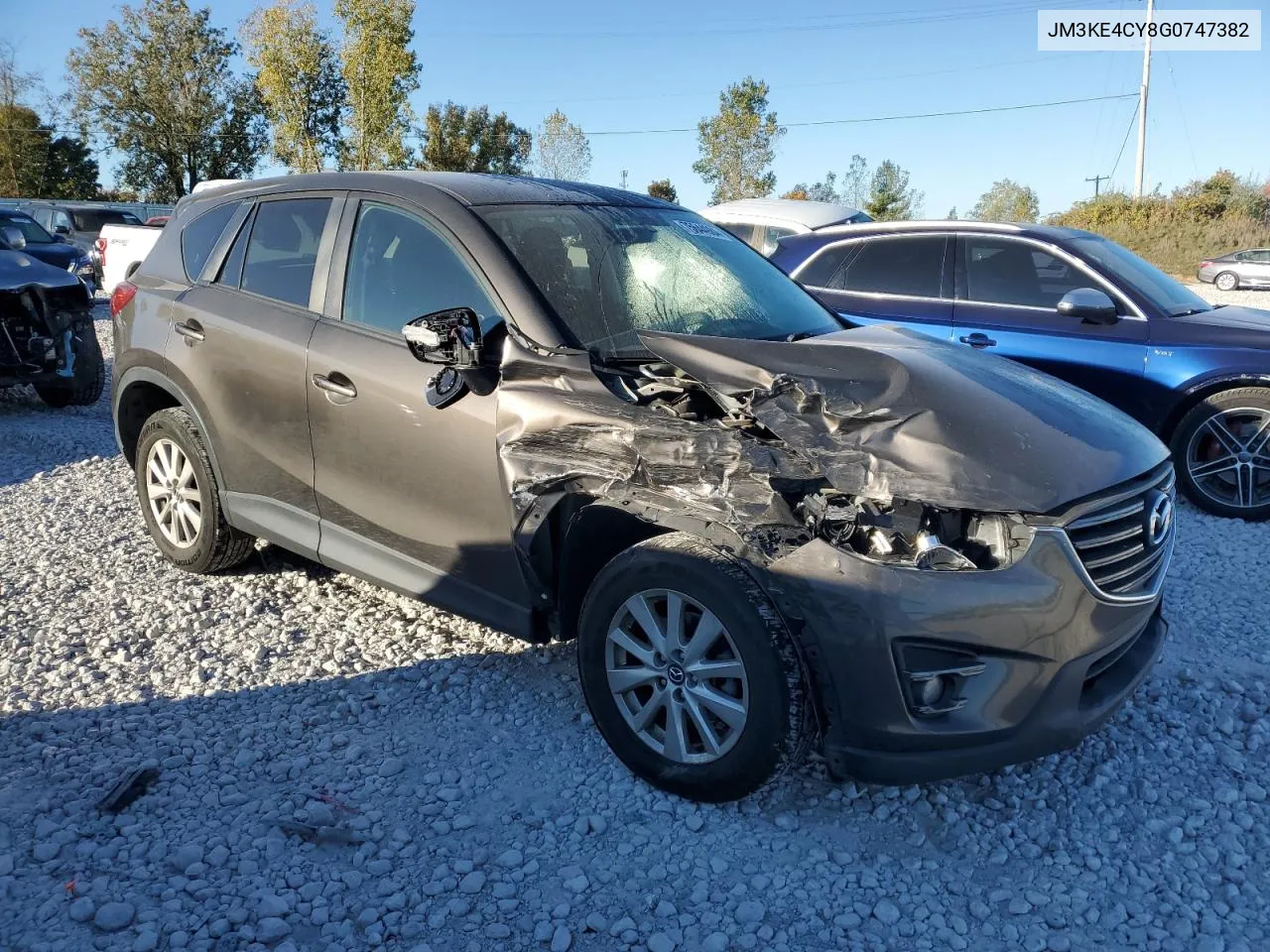 2016 Mazda Cx-5 Touring VIN: JM3KE4CY8G0747382 Lot: 75644984