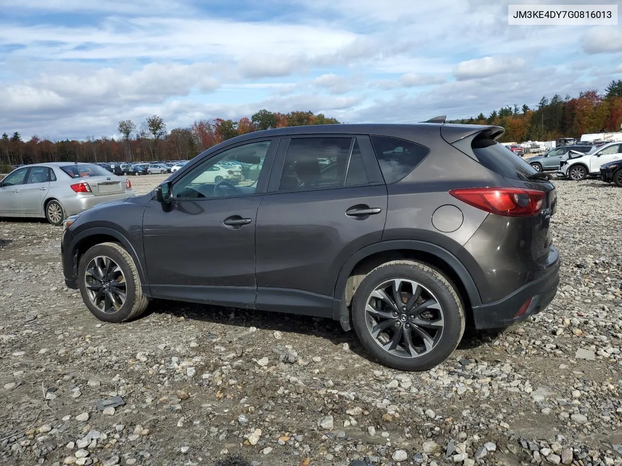 2016 Mazda Cx-5 Gt VIN: JM3KE4DY7G0816013 Lot: 75709854