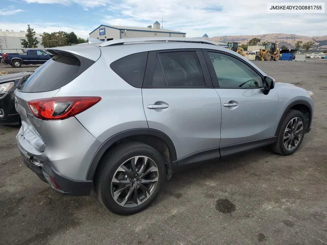 2016 Mazda Cx-5 Gt VIN: JM3KE4DY2G0881755 Lot: 75748124