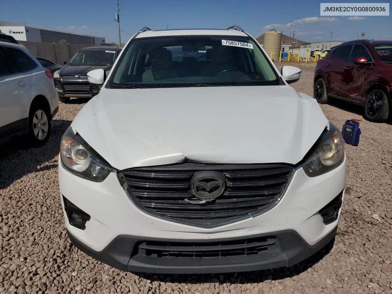 2016 Mazda Cx-5 Touring VIN: JM3KE2CY0G0800936 Lot: 75857504