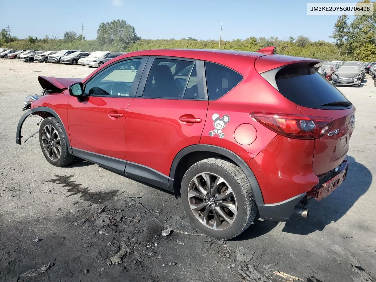 2016 Mazda Cx-5 Gt VIN: JM3KE2DY5G0706498 Lot: 75863844