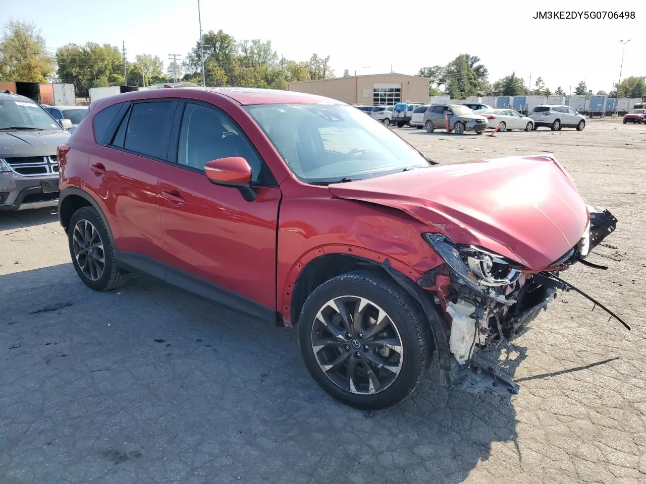 2016 Mazda Cx-5 Gt VIN: JM3KE2DY5G0706498 Lot: 75863844